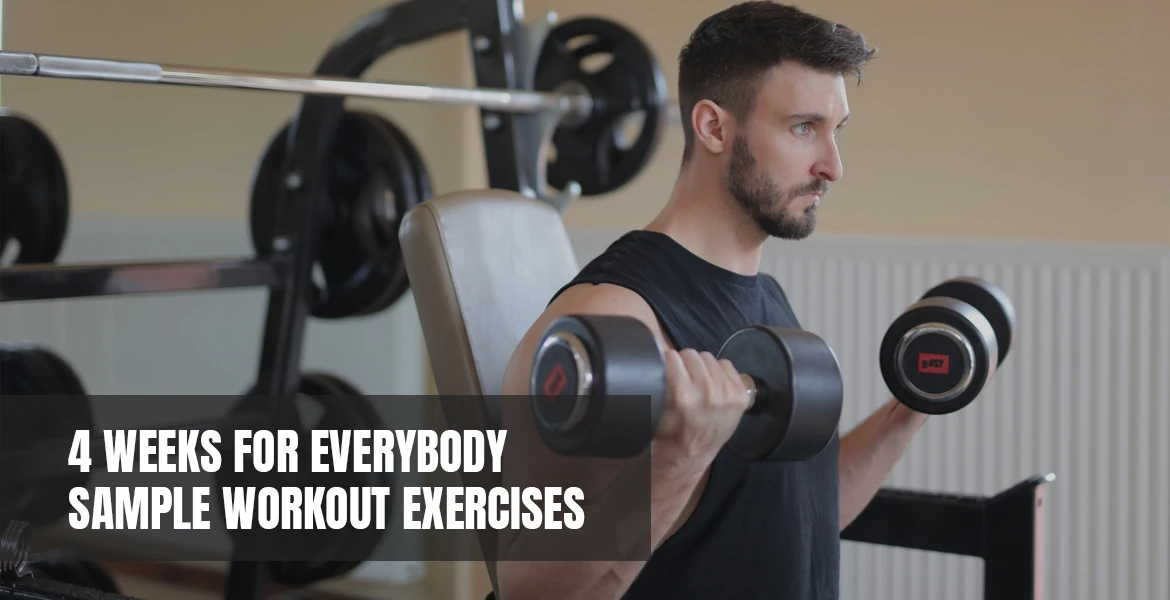 4 Weeks for Everybody Sample Workout Exercises